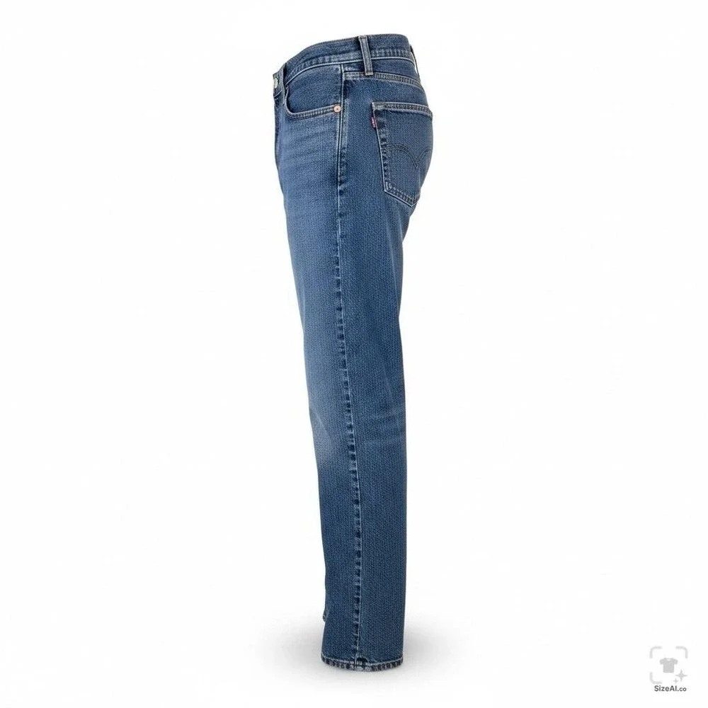 Levis 514 Jeans Mens 30x32 Blue Medium Wash Straight Stretch Denim Zip Fly